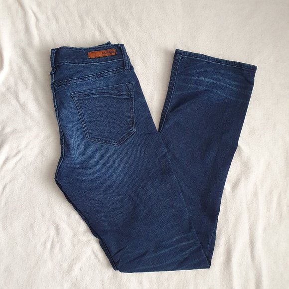 Express Denim - Express Super Soft Barely Boot Mid Rise Jeans 2